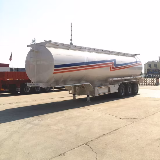 36000 40000 42000 45000 Liter Aluminium-Kohlenstoffstahl-Dieselkraftstofftanker