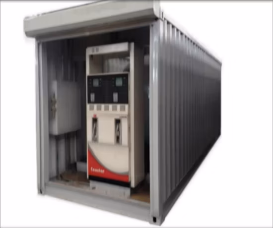 Tragbarer 40-Fuß-Großcontainer-Dieselkraftstofftank mit eigenem Bund